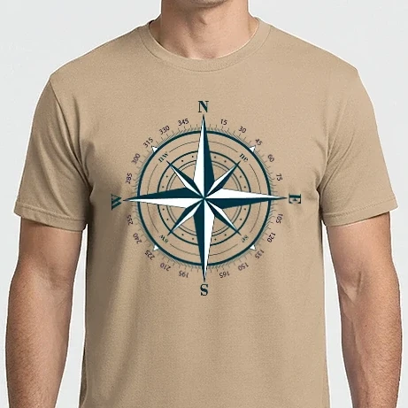 Férfi Imperial póló - compass 01