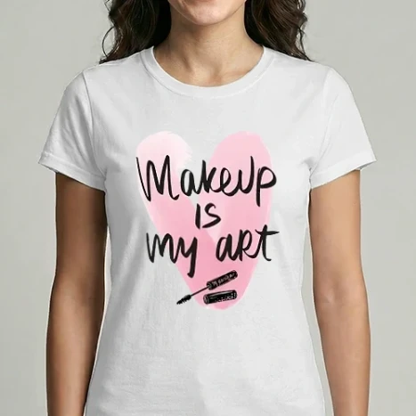 Női Imperial póló - Makeup is my art