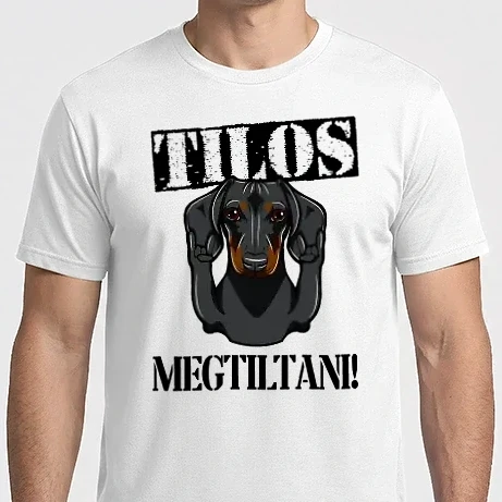Férfi Imperial póló - TILOS megtiltani! - Cser tacskó