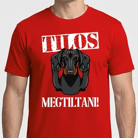Férfi Imperial póló - TILOS megtiltani! - Cser tacskó