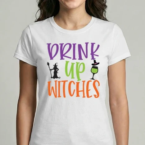 Női Imperial póló - Drink Up Witches
