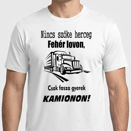 Férfi Imperial póló - Nincs szőke herceg..