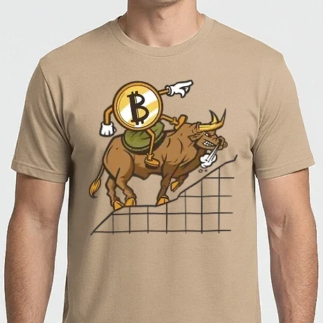 Férfi Imperial póló - Bitcoin Bika