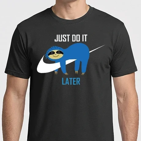 Férfi Imperial póló - Just do it later