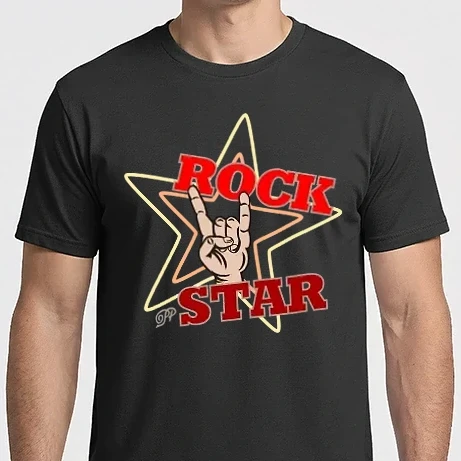 Férfi Imperial póló - Rock Sztár