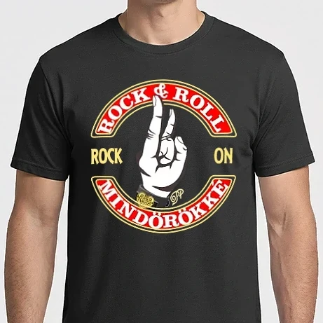 Férfi Imperial póló - Rock On Mindörökké