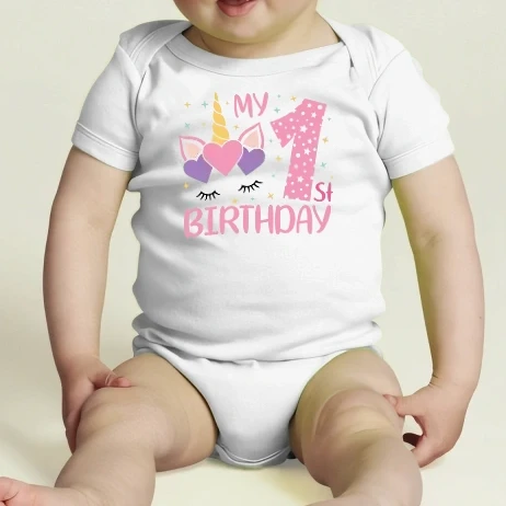 Baba body - Unikornis szülinap - 1
