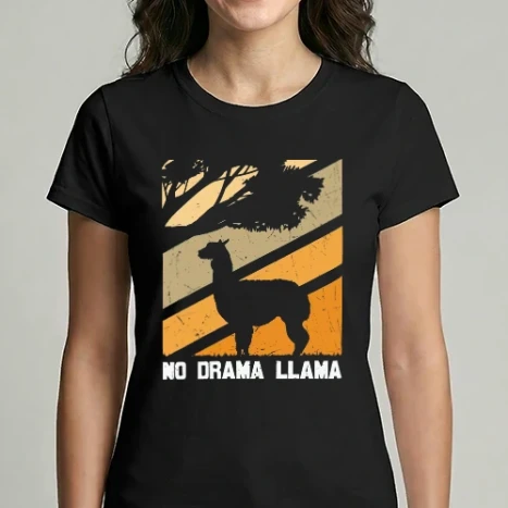 Női Imperial póló - No drama llama