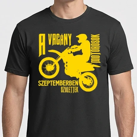 Férfi Imperial póló - Vagány motoros (szeptember)