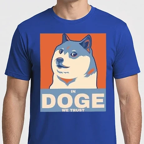 Férfi Imperial póló - IN DOGE WE TRUST