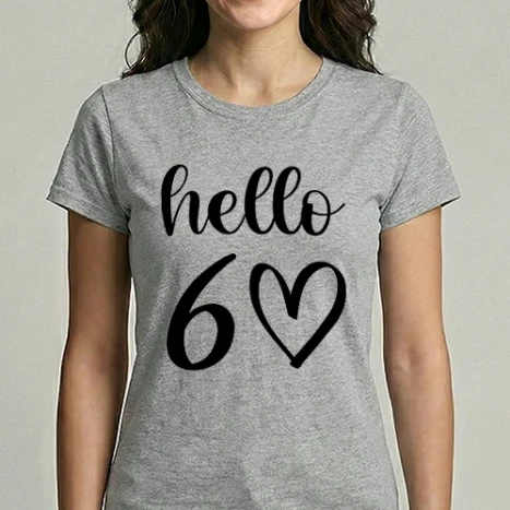 Női Imperial póló - Hello 60 szülinap