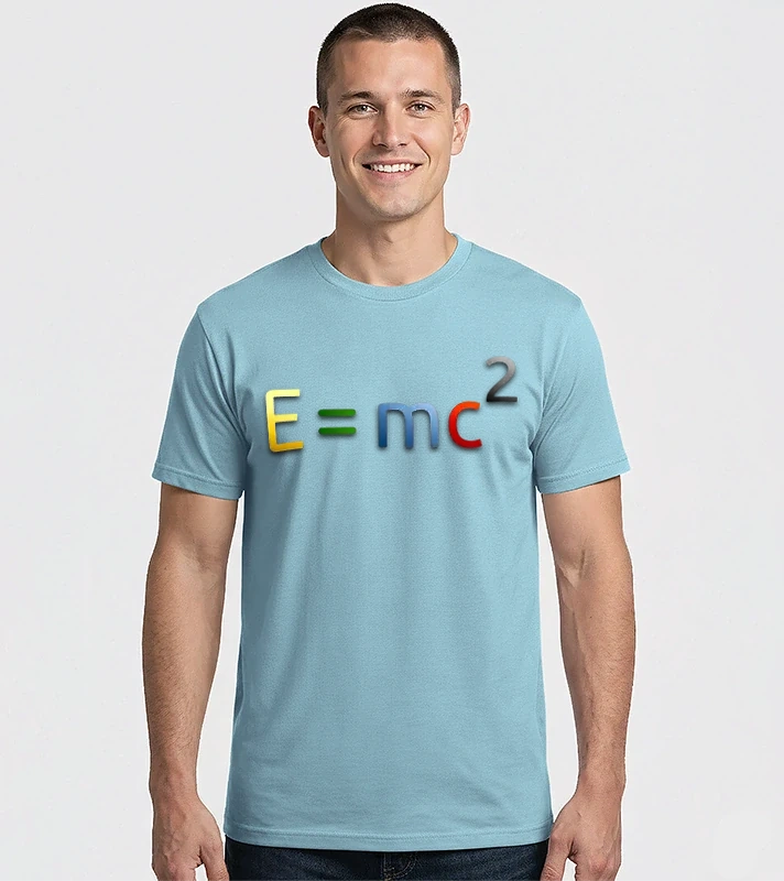 E = mc2 – Férfi Imperial póló