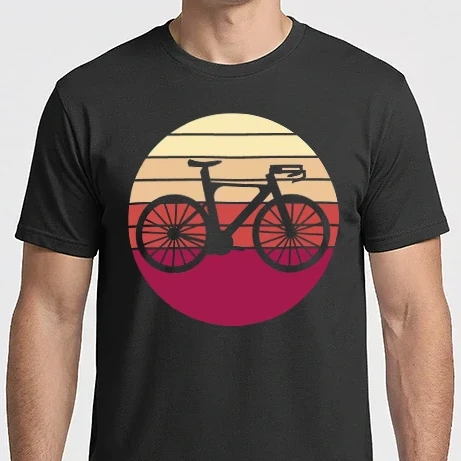 Férfi Imperial póló - Retro bicikli