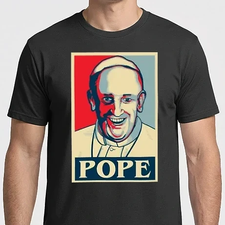 Férfi Imperial póló - Pápa poszter