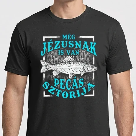Férfi Imperial póló - Még jézusnak is van pecás sztorija