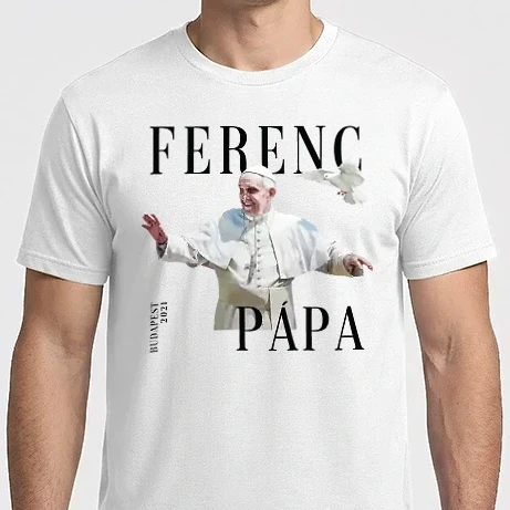 Férfi Imperial póló - Ferenc Pápa 2021