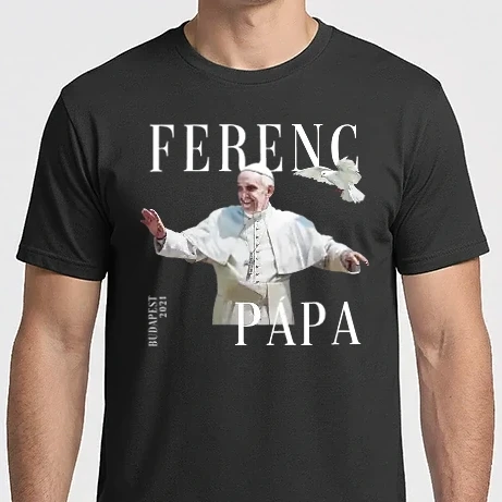 Férfi Imperial póló - Ferenc Pápa 2021