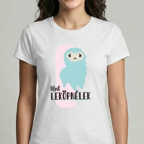 Női Imperial póló - Most leköpnélek - Alpaca