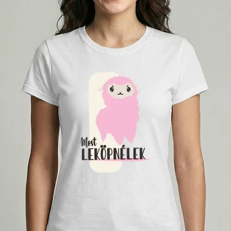 Női Imperial póló - Most leköpnélek -  Alpaca