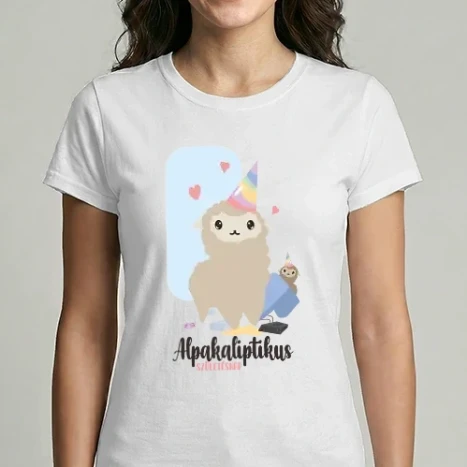 Női Imperial póló - Alpacaliptikus születésnap