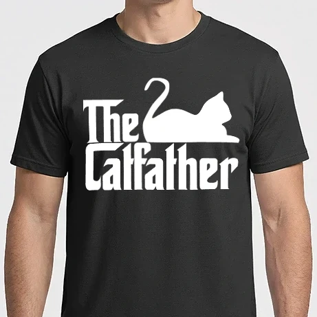 Férfi Imperial póló - the catfather fehér