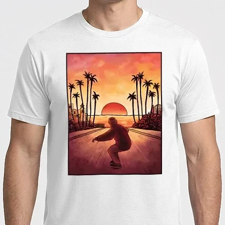 Férfi Imperial póló - Gördeszkás