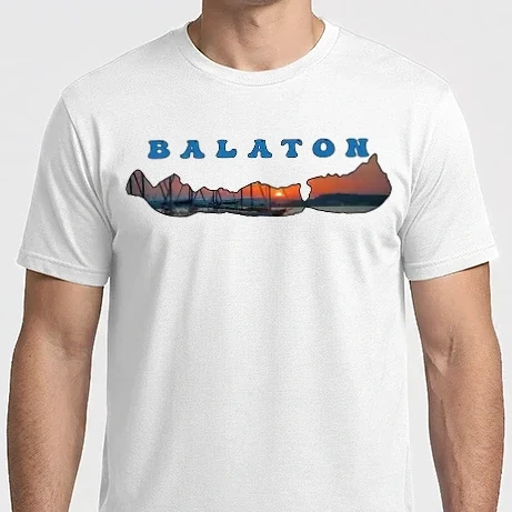 Férfi Imperial póló - Balatoni naplemente