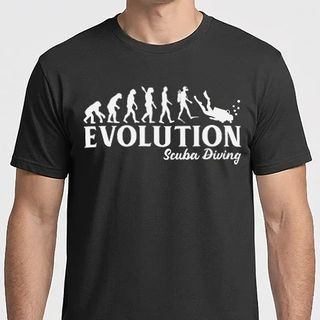 Férfi Imperial póló - Búvár evolúció 