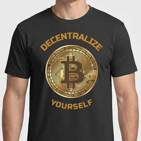 Férfi Imperial póló - DECENTRALIZE YOURSELF