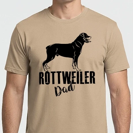 Férfi Imperial póló - Rottweiler apa