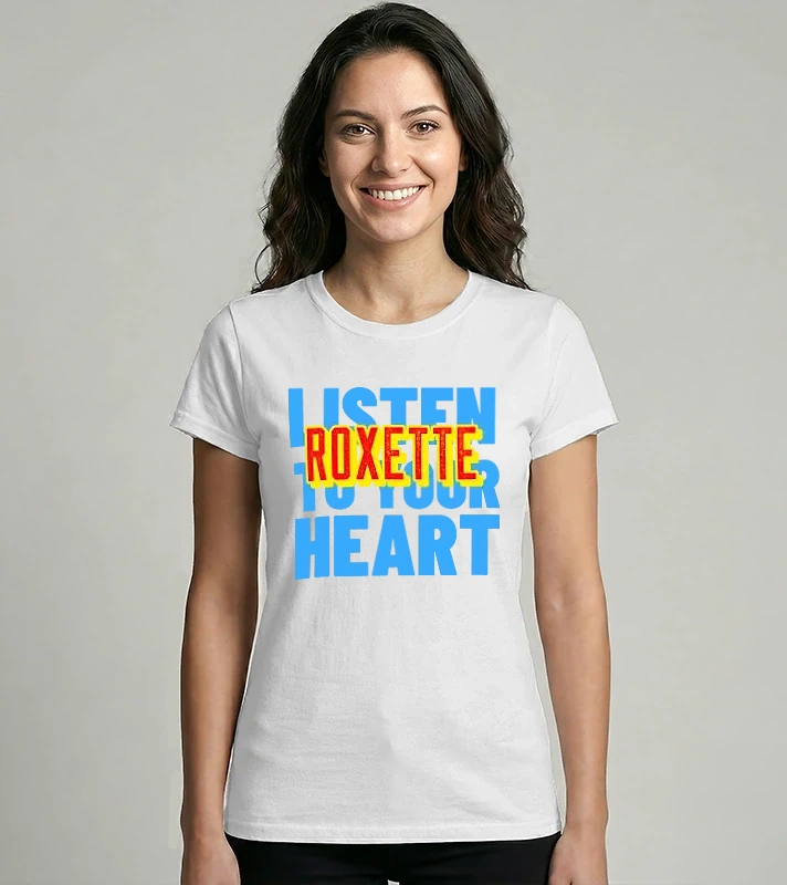 ROXETTE LISTEN TO YOUR HEART – Női Imperial póló