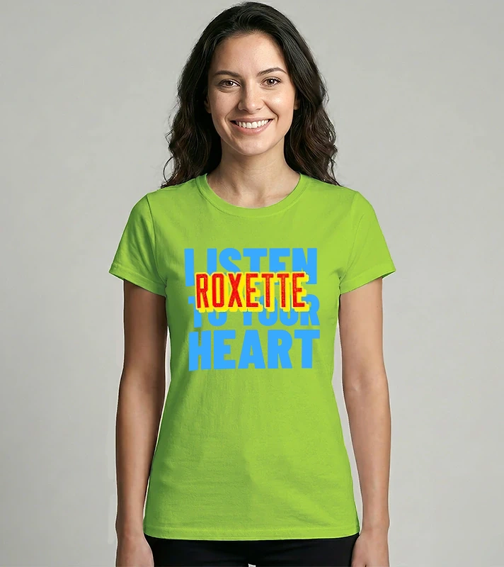 ROXETTE LISTEN TO YOUR HEART – Női Imperial póló