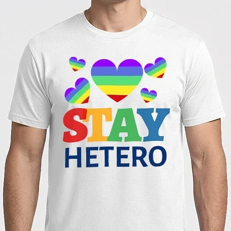 Férfi Imperial póló - STAY HETERO