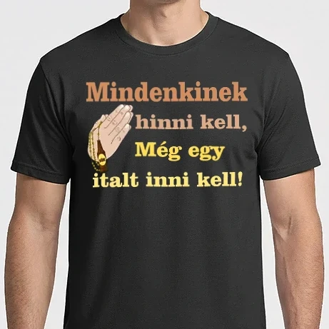 Férfi Imperial póló - Hinni és Inni