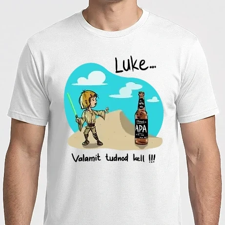 Férfi Imperial póló - Luke valamit tudnod kell