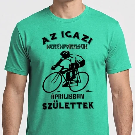 Férfi Imperial póló - Igazi kerékpárosok április