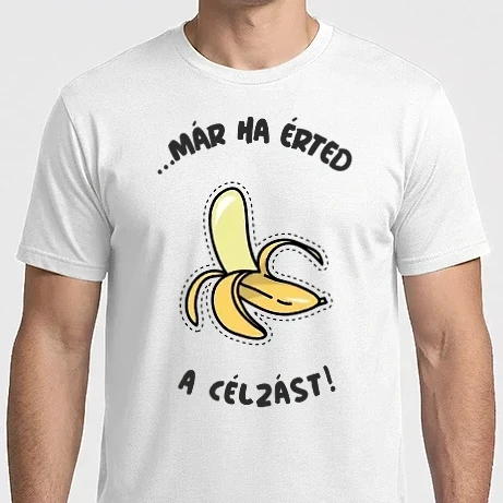 Férfi Imperial póló - Már ha érted a célzást?