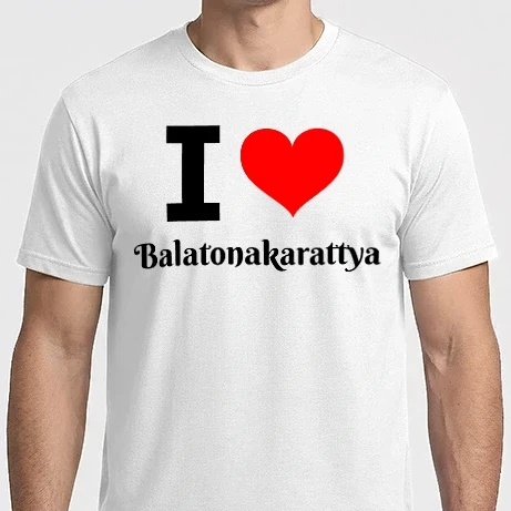 Férfi Imperial póló - I love Balatonakarattya