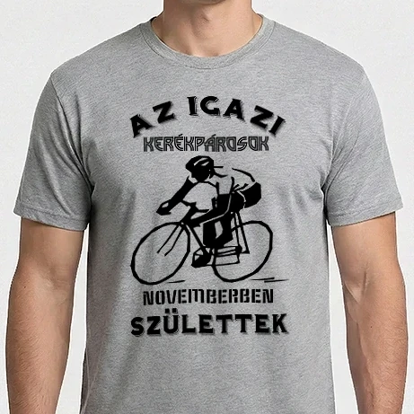 Férfi Imperial póló - Igazi kerékpárosok november