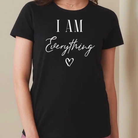 Női prémium kerek nyakú póló  - Everything - Páros póló női része