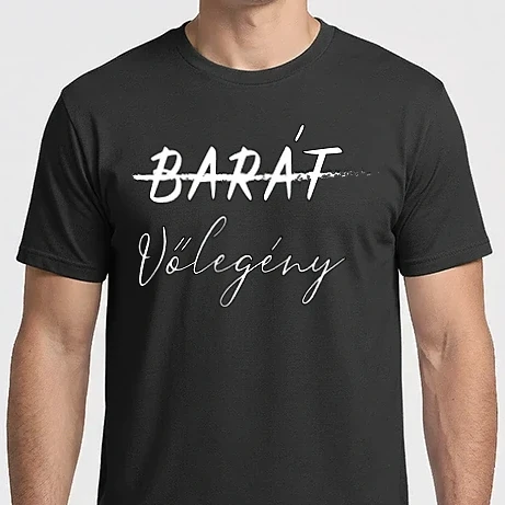 Férfi Imperial póló - Vőlegény! - Páros póló férfiaknak szóló része