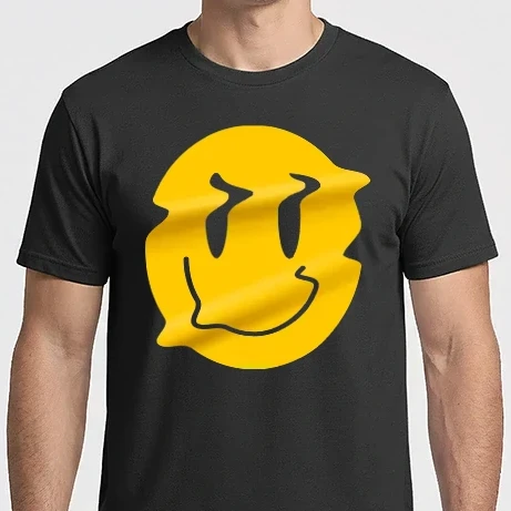 Férfi Imperial póló - Melted smiley