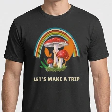 Férfi Imperial póló - Let's make a trip