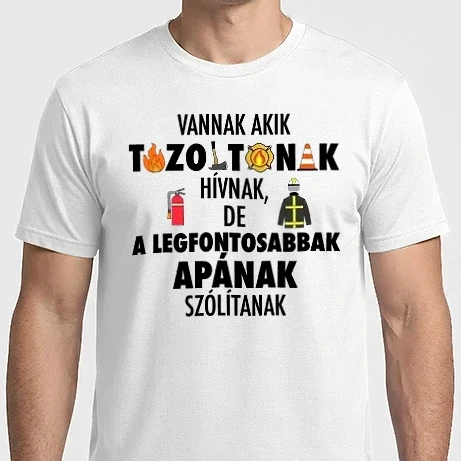 Férfi Imperial póló - SAO_T136_VannakAkikTűzoltónakHívnak