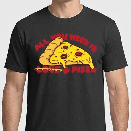 Férfi Imperial póló - Pizza