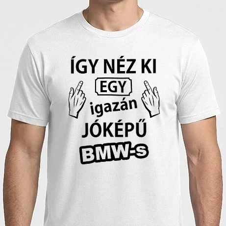 Férfi Imperial póló - Így néz ki egy igazán jóképű BMW-s