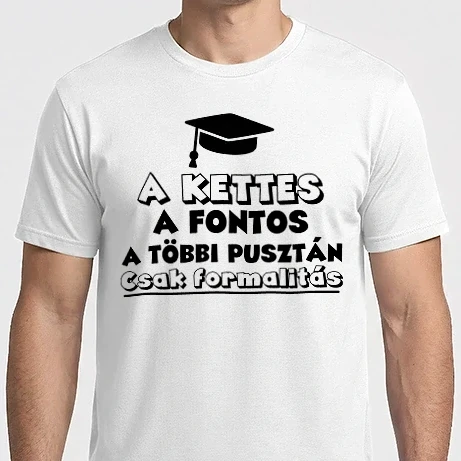 Férfi Imperial póló - A kettes a fontos