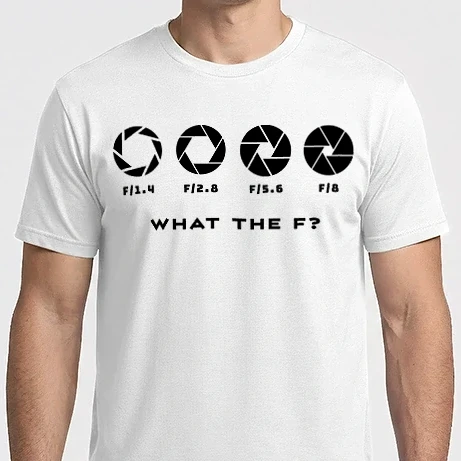 Férfi Imperial póló - What The F? - Fotós minta