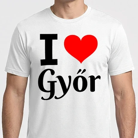 Férfi Imperial póló - I love Győr