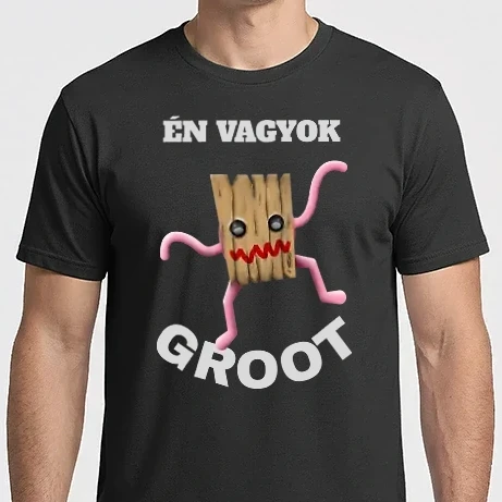 Férfi Imperial póló - Én vagyok Groot
